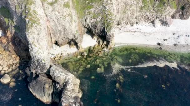 Glenlough baia tra Port e Ardara nella contea di Donegal è Irlanda baia più remota — Video Stock