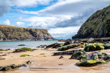Donegal ilçesindeki Silver Strand - İrlanda