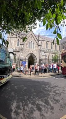 DUBLIN, IRELAND - 16 Temmuz 2025: St. Patrick 1213 'te Katedral statüsüne yükseltildi.
