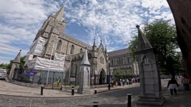 DUBLIN, IRELAND - 16 Temmuz 2025: St. Patrick 1213 'te Katedral statüsüne yükseltildi.
