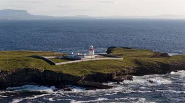 St. Johns Point Lighthosue, County Donegal, İrlanda.