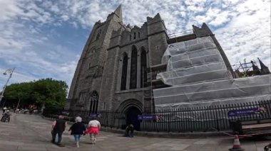 DUBLIN, IRELAND - 16 Temmuz 2025: St. Patrick 1213 'te Katedral statüsüne yükseltildi.