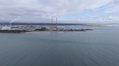 Dublin İrlanda 'daki havuz dilencisi santrali.