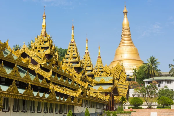 Shwedagon Paya en Yangón — Foto de Stock