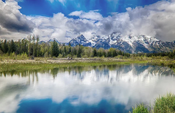 Εθνικό Πάρκο Grand Teton — Φωτογραφία Αρχείου