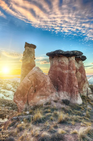 Landschap van prachtige Cappadocië — Stockfoto