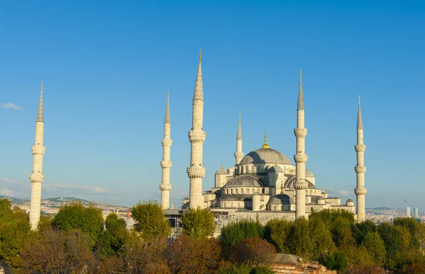 Modrá mešita v Istanbulu — Stock fotografie