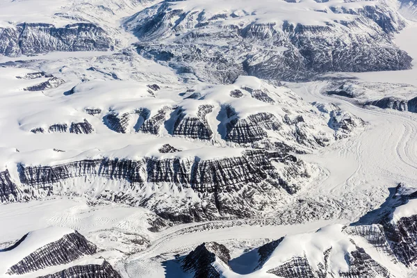 上面的格陵兰岛 — 图库照片#