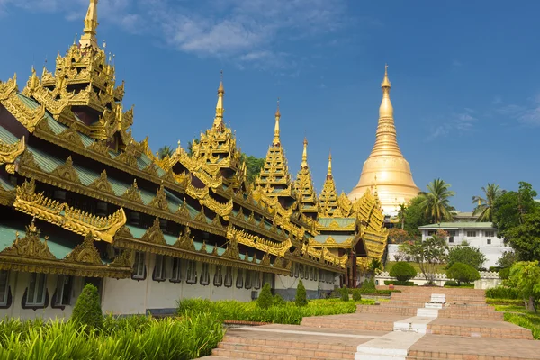 Shwedagon paya in Rangun — Stockfoto