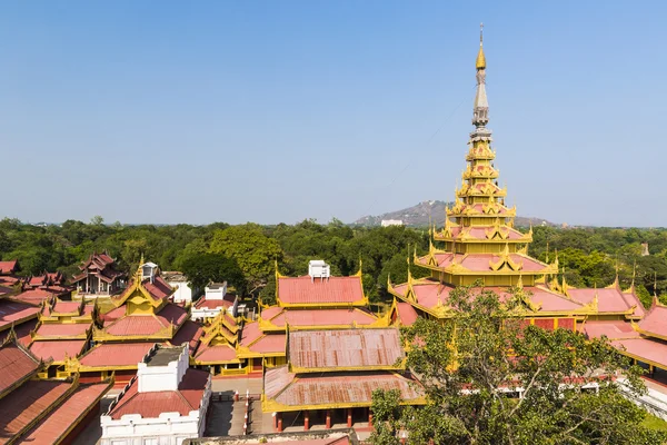 Palazzo Mandalay in Myanmar — Foto Stock