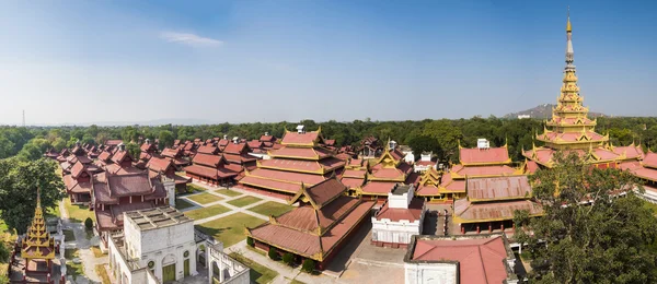 Mandalay paleis in Myanmar — Stockfoto