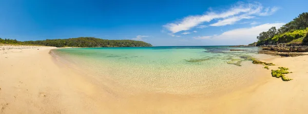 Jaskiniowa Plaża Piękna Plaża Półwyspie Swansea Nowa Południowa Walia Australia — Zdjęcie stockowe