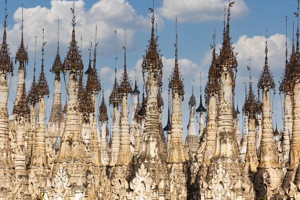 Kakku Pagoda Ları Inle Gölü Nden Çok Uzak Olmayan Myanmar — Stok fotoğraf