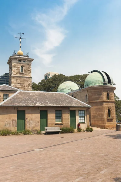 Sydney Observatory Astronomická Observatoř Muzeum Meteorologická Stanice Umístěná Observatory Hill — Stock fotografie