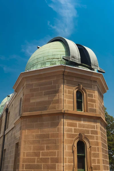 Sydney Observatory Observatório Astronômico Museu Estação Meteorológica Localizado Observatory Hill — Fotografia de Stock