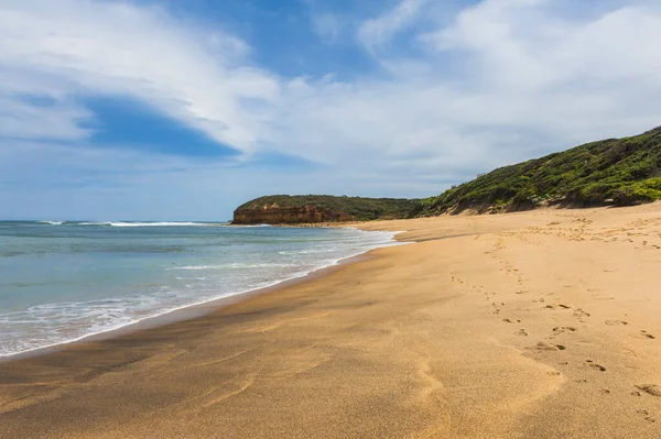 Bells Pláž Nachází Asi 100 Jižně Melbourne Great Ocean Road — Stock fotografie