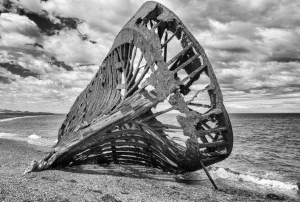 Wreck Ambassador Tea Clipper Build 19Th Century United Kingdom 1899 — Stock Photo, Image