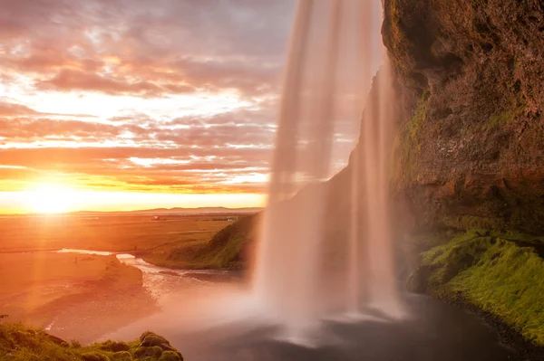 Seljalandsfoss — Zdjęcie stockowe