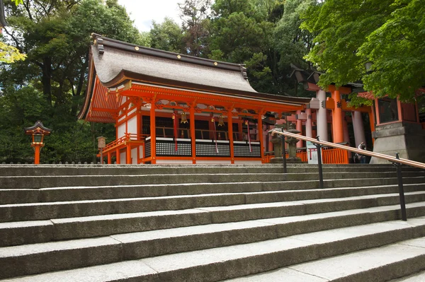 Fushimi Inari Taisha ünlü shinto türbesi — Stok fotoğraf