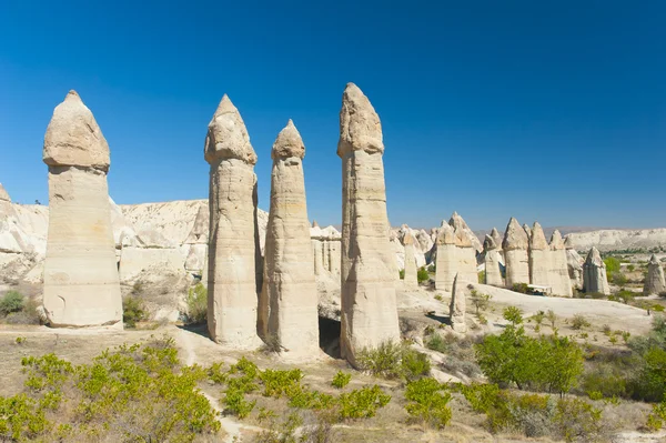 Fairy tale chimneys — Stock Photo, Image