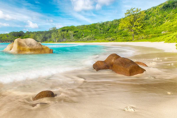 Коко місті Anse — стокове фото