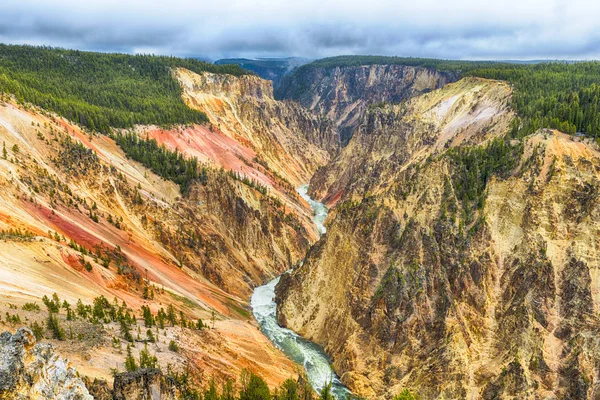 Grand Canyon of the Yellowstone — Stock Photo, Image
