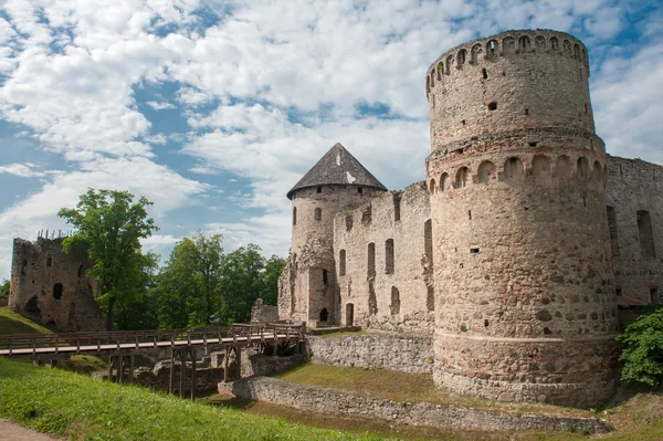 Castle in Cesis — Stock Photo, Image