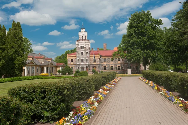 スィグルダ城slottet i sigulda — ストック写真