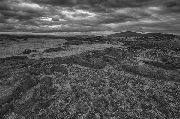 Láva krajinu Islandu — Stock fotografie