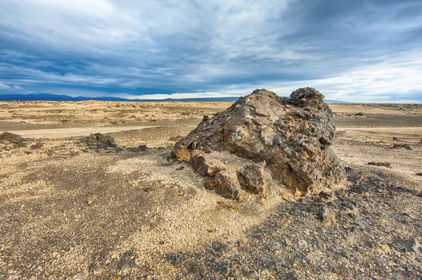 Lavalandskap Islands — Stockfoto