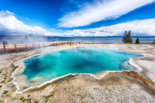 Piscina nera — Foto Stock