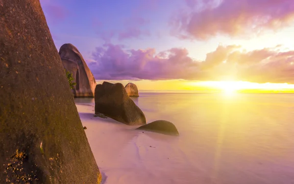 Anse Source d 'Argent — Stockfoto