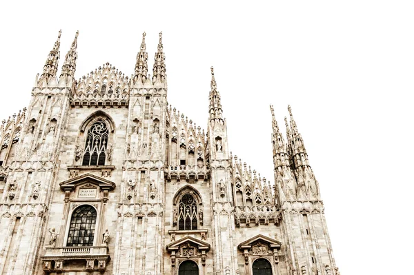 Katedra w Mediolanie — Zdjęcie stockowe