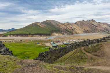 Landmannalaugar kampı