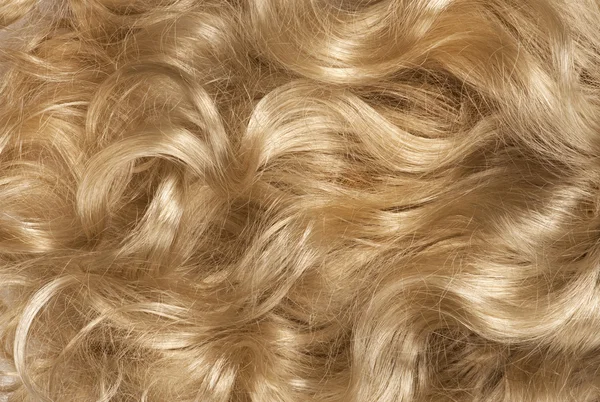 Σγουρά μαλλιά ξανθά — Φωτογραφία Αρχείου