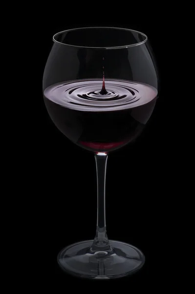 Red wine splash — Stock Photo, Image