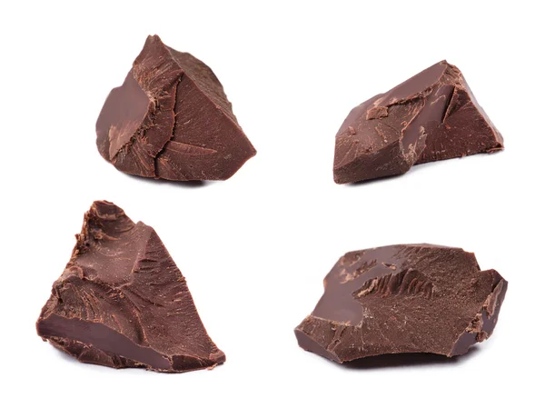 Pezzi di cioccolato — Foto Stock