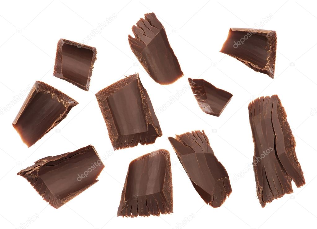 Chocolate shavings