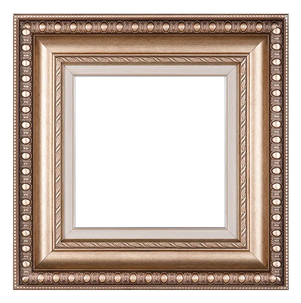 Old silver frame — Stock Photo, Image