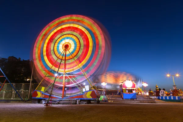 Ferris wheel in the amusement park — Stock Photo, Image