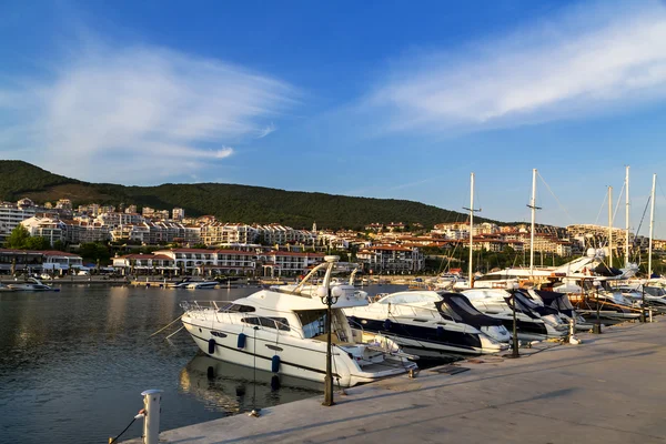 Marina Dinevi em Saint Vlas Bulgária — Fotografia de Stock