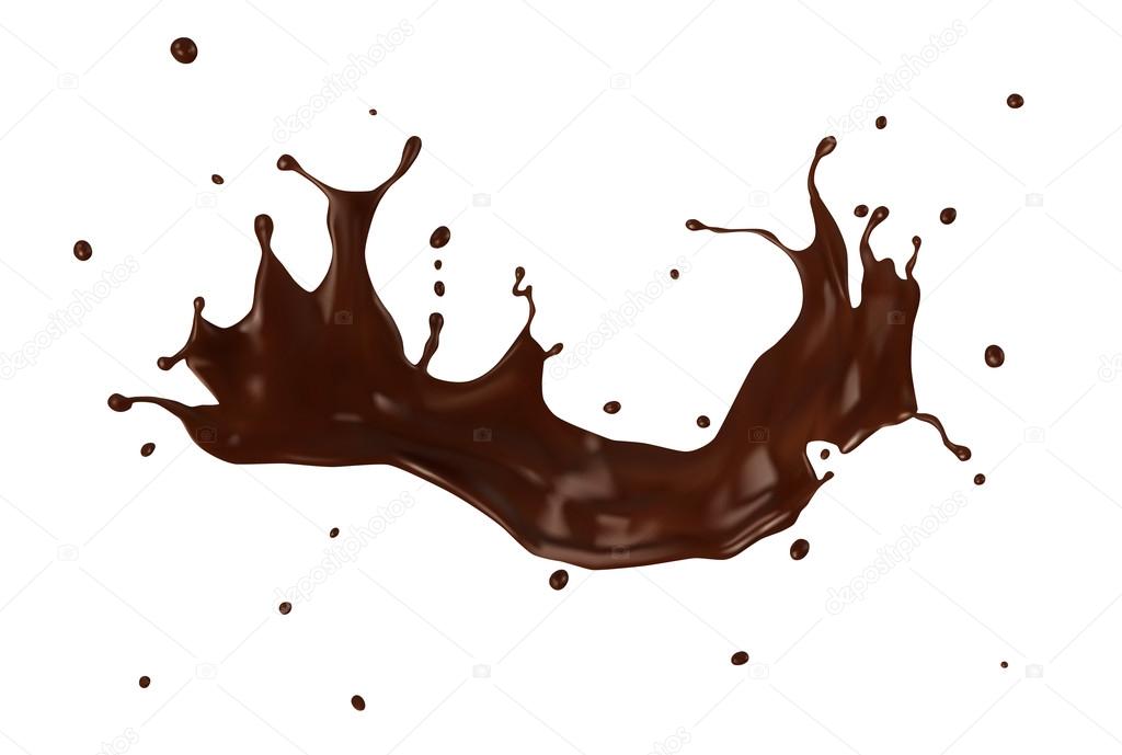 Chocolate splash