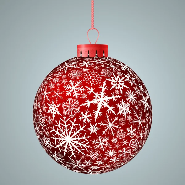 Christmas ball — Stock Vector