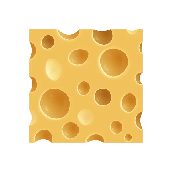 Кусок сыра — стоковый вектор