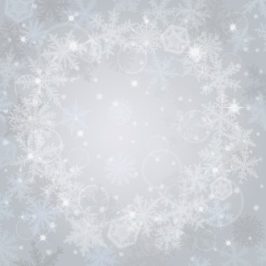 kış kar taneleri arka plan.