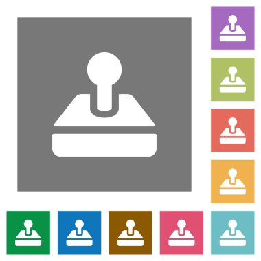 Oyun çubuğu kare düz simgeler