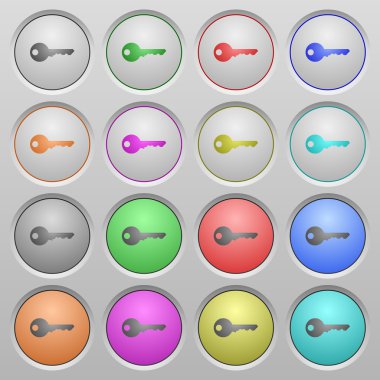 Anahtar plastik düğmeler battı