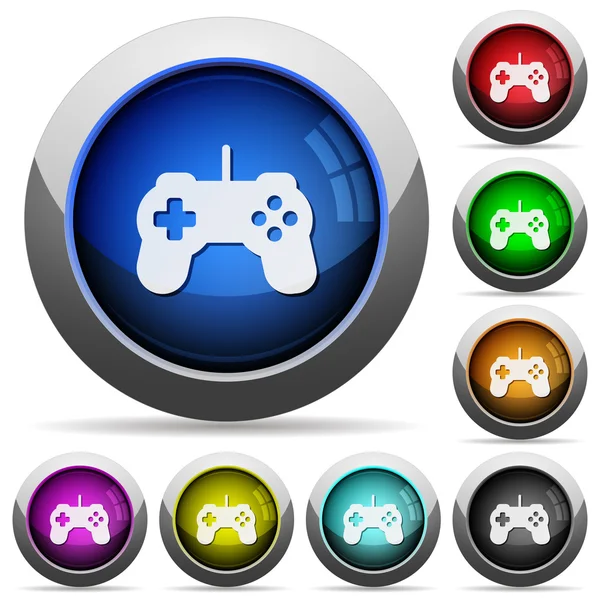 Jeu de boutons manette — Image vectorielle