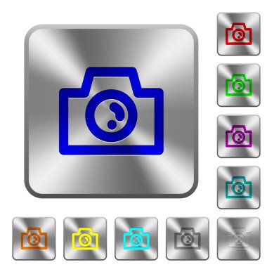 Çelik kamera düğmeleri