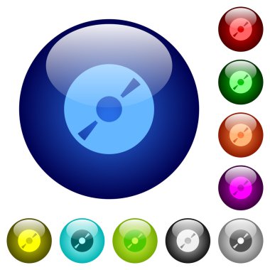 DVD cam düğmeleri renk